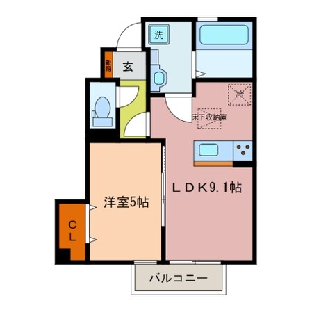 モンテレイの物件間取画像